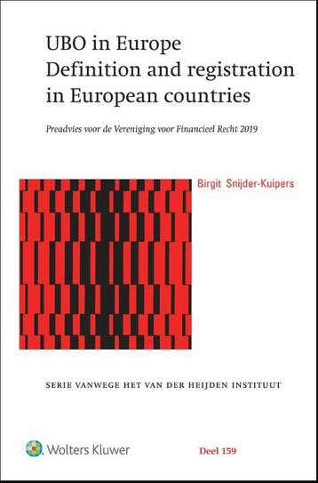 UBO in Europe 9789013156003 Birgit Snijder-Kuipers, Boeken, Verzenden, Zo goed als nieuw, Birgit Snijder-Kuipers