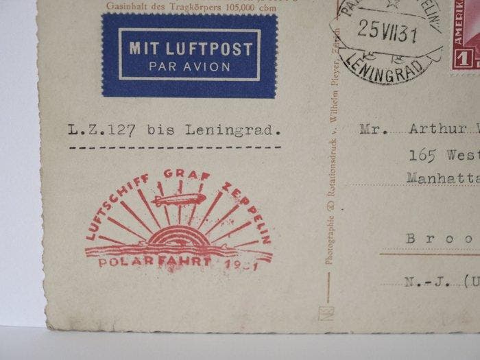 Duitsland 1931 - Polareis,, Postzegels en Munten, Postzegels | Europa | Duitsland