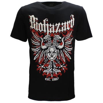 Biohazard Crest T-Shirt - Officiële Merchandise, Nieuw