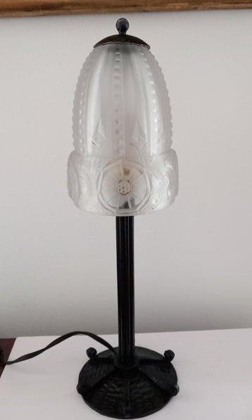 Lamp - Smeedijzer - Lamp muller freres