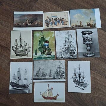 Nederland - Maritiem, Militair, Schepen, Historische, Gelopen