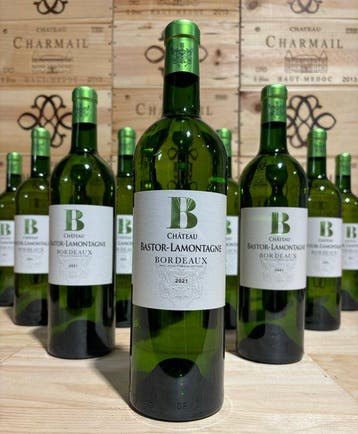 2021 Château Bastor-Lamontagne - Bordeaux - 12 Bouteilles, Collections, Vins