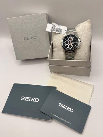 Seiko - Chronograph - Zonder minimumprijs - SND371P1 - Heren