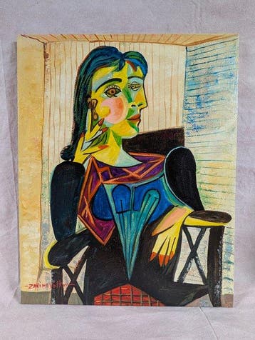 Zarina Volkova (XX-XXI) - Dora Maar - Omaggio a Picasso, Antiek en Kunst