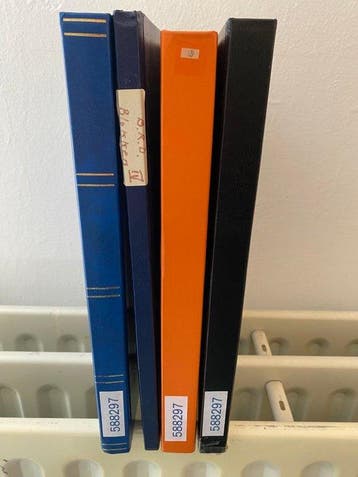 Wereld - Uitzoekpartij wereld : blokken in 4 stockboeken, Gestempeld