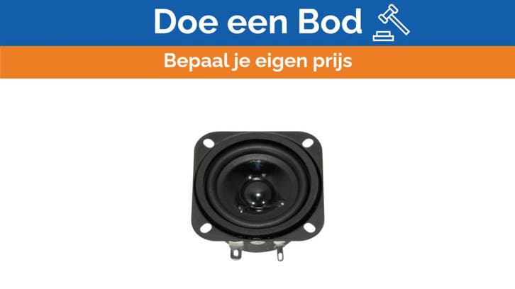 Bieden: Visaton 56mm dia 10W nom full range speaker driver, Watersport en Boten, Navigatiemiddelen en Scheepselektronica, Ophalen of Verzenden