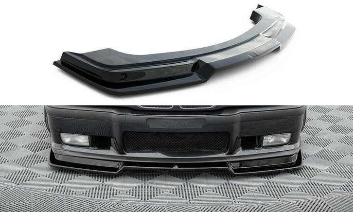 Maxton Front Racing Spoiler V2 + GT Corners BMW E36 B4416, Autos : Pièces & Accessoires, Carrosserie & Tôlerie
