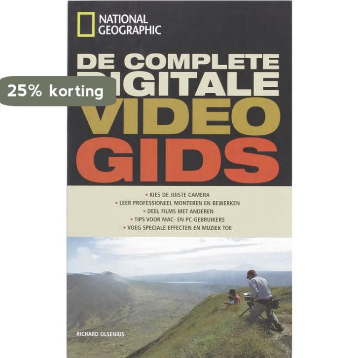 De complete digitale videogids / National Geographic, Boeken, Hobby en Vrije tijd, Zo goed als nieuw, Verzenden
