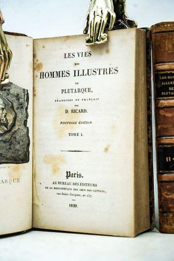 Plutarque & D. Ricard - Les Vies des Hommes Illustres de