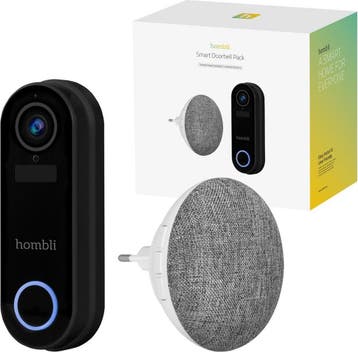 Hombli Slimme Deurbel 2 - 1080p Video Deurbel en Chime, Verzenden, Zo goed als nieuw