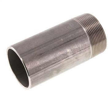 R 2 Male x 60.3mm Raccord pour tuyau en acier inoxydable, Verzenden