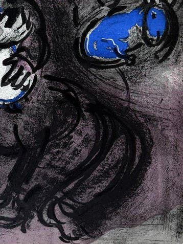 Marc Chagall (1887-1985) - Pleurs De Jeremie