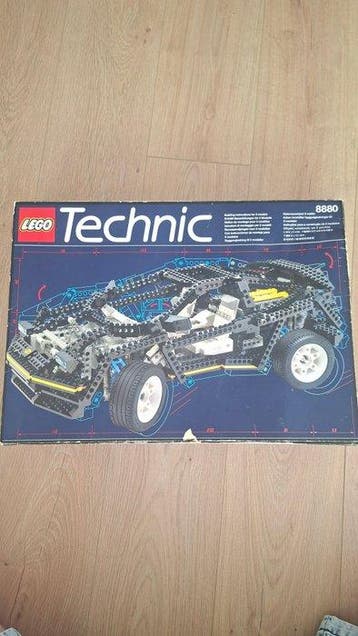 Lego Set - Technic - LEGO Technic 8880 Supercar (1994), Nieuw