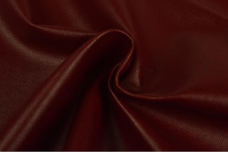 10 meter kunstleer - Bordeaux rood, Hobby & Loisirs créatifs, Tissus & Chiffons, Envoi