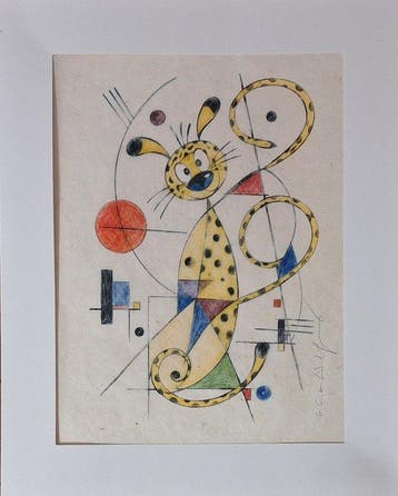 Emma Wildfang Giclée - Marsupilami - Tribute series - Icons