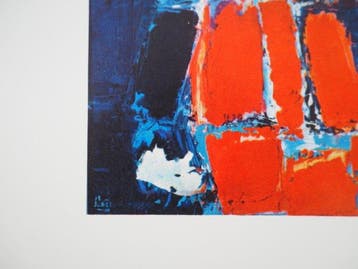 Nicolas de Staël (1914-1955) - Parc des Princes, Antiek en Kunst