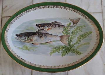 Limoges - Service à poisson (7) - Berry - Porcelaine