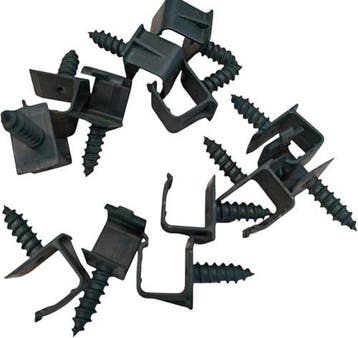 Schroefhaak fixing clips steekschuim hardschuimachterkant 3, Nieuw