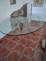 Zanotta - Table à manger - Cristal, Hêtre - Modèle Orione