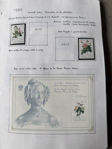 België 1989/1994 - Zegels uitgegeven door de Belgische Post, Postzegels en Munten, Gestempeld