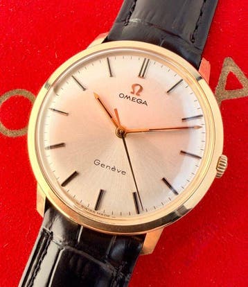 Omega - Genève 14K Solid Gold cal. 601 - 131.021 SP - Heren, Nieuw