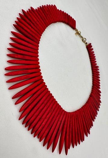 Kenneth Jay Lane - KJL – Statement-ketting in geverfd