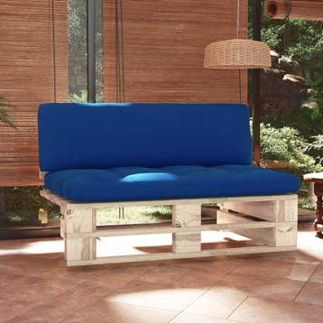 vidaXL Tuinmiddenbank pallet geïmpregneerd grenenhout, Tuin en Terras, Verzenden, Nieuw
