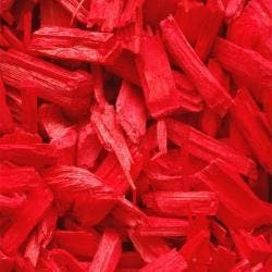 Houtsnippers Gekleurd Klein / Decochips 10-20mm - ROOD -..., Tuin en Terras, Ophalen of Verzenden
