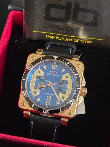 DeLorean Watch Uhr Full Calendar - Back to the Future - 45