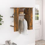 vidaXL Halmeubel 97,5x37x99 cm bewerkt hout gerookt, Verzenden, Nieuw