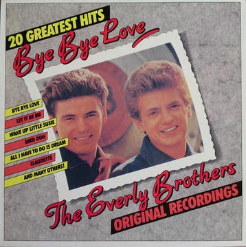 Everly Brothers - 20 Greatest Hits / Bye Bye Love, Verzenden, Gebruikt