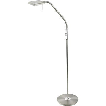 LED Vloerlamp 12W Dimbaar - Warm Wit 2700K-3000K - Witte Vlo, Verzenden