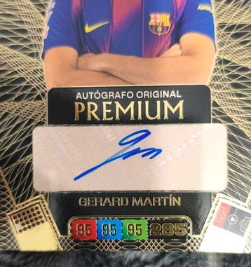 Panini - 1 Card - Adrenalyn XL Gesigneerde kaart, Foil