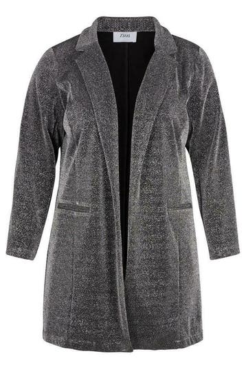 Blazer Zizzi JAYA glitters maat 42, Kleding | Dames, Verzenden, Nieuw