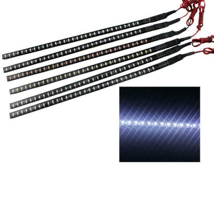 LED Knight Rider strip - WIT - 30 cm - 12 volt, Autos : Pièces & Accessoires, Éclairage, Envoi