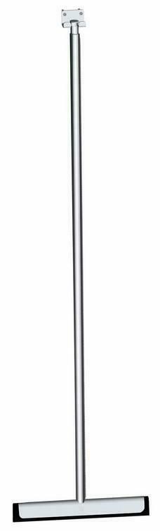 luxe chroom badkamer-vloerwisser+ophanging, Huis en Inrichting, Schoonmaakartikelen, Ophalen of Verzenden