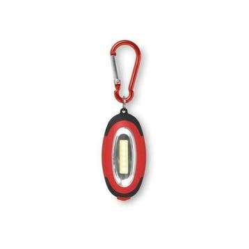 LED Loop Lampje met Magneet en Karabijnhaak - Rood, Verzenden, Nieuw