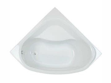 Sanifun Allibert Lucina inbouw hoekbad 1400 x 1400 x 420 A, Nieuw