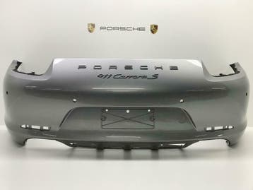 Porsche 991 2/2S (MK I) Originele achterbumper bekleding, Ophalen, Gebruikt, Porsche