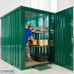 Metalen tuinhuisje met oprijplaat en stellingen | Veel vraag, Ophalen, Nieuw, Metaal, Tuinhuis