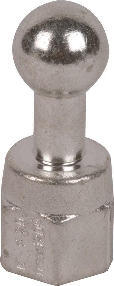 Dehn vaste kogelpen 25mm met M12 binnendraad - 755200, Bricolage & Construction, Électricité & Câbles, Envoi