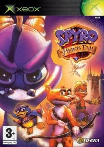 Spyros A Heros Tail (Xbox Original Games), Ophalen of Verzenden, Zo goed als nieuw