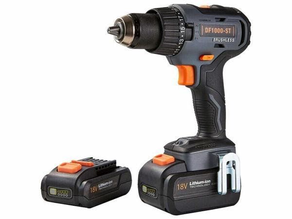 Veiling - Toolson accu-klopboormachine DF1000-ST 18V, Bricolage & Construction, Outillage | Foreuses