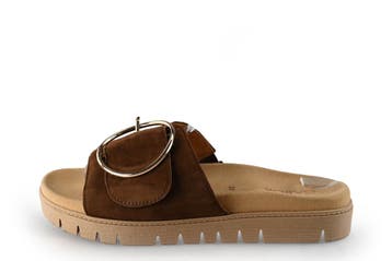 Gabor Slippers in maat 39 Bruin, Vêtements | Femmes, Verzenden, Slippers