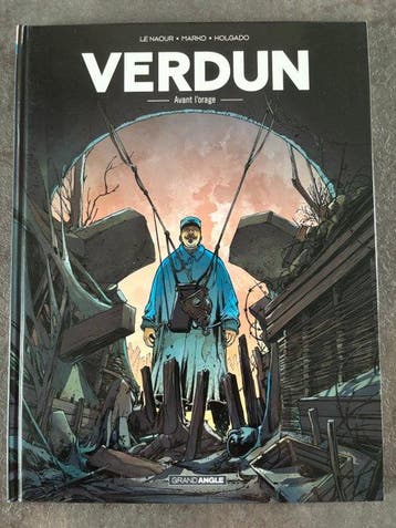 Verdun T1 + dédicace - C - 1 Album - Herdruk - 2016, Livres