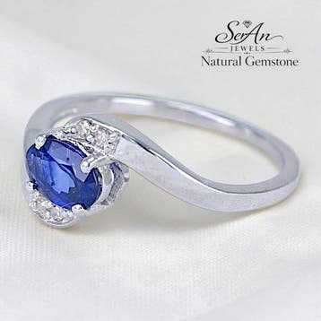 Sans prix de réserve - Bague de cocktail Argent, Bague en, Bijoux, Sacs & Beauté