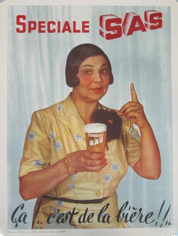 onbekend - Lithographie LALINE S.A. - Speciale SAS Bier -