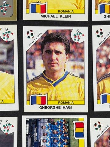 1990 Panini Italia 90 World Cup, Romania: complete team