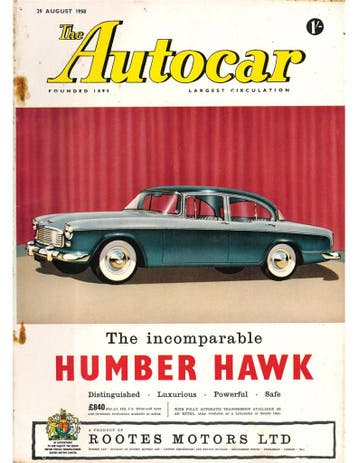 1958 THE AUTOCAR MAGAZINE 08 ENGELS