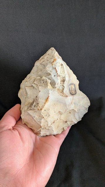 Paléolithique Silex gros biface - 153 mm (Sans prix de